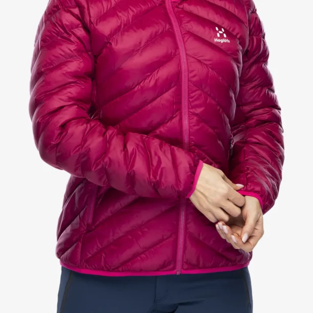 Cumpăra Geaca izolată pentru femei Haglofs Sarna Mimic Hood - deep pink