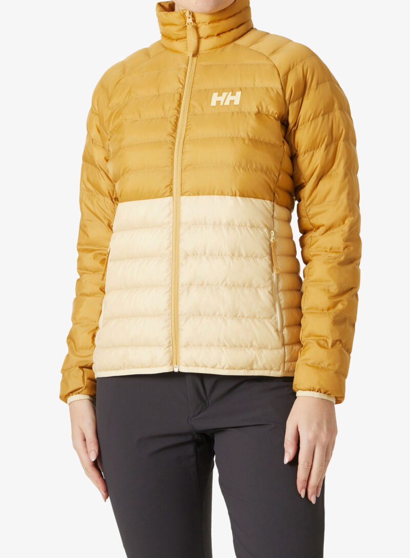 Geaca izolată pentru femei Helly Hansen Banff Insulator Jacket - yellow cream/sand