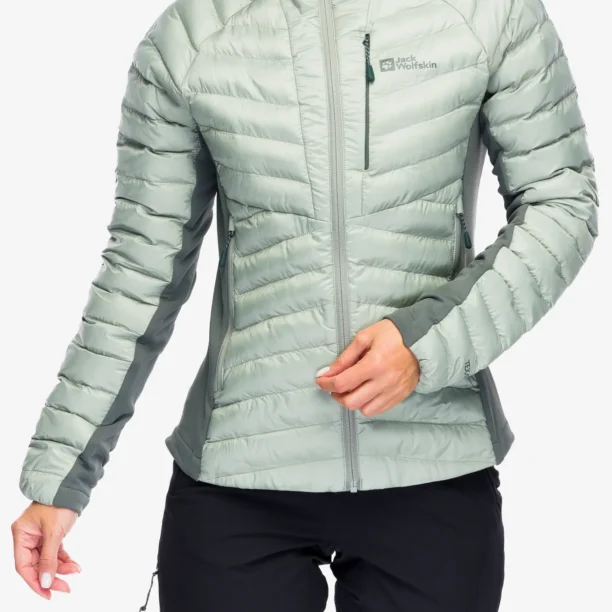 Geaca izolată pentru femei Jack Wolfskin Routeburn Pro Ins Jacket - mint leaf