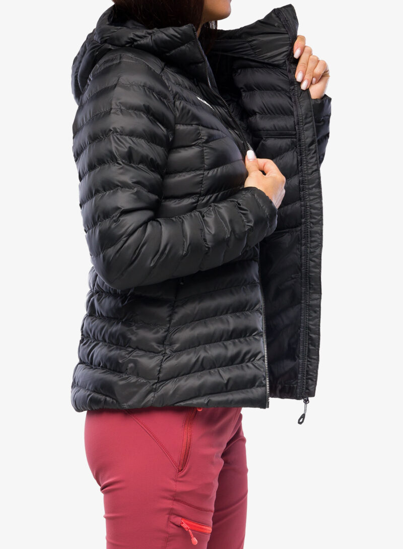 Original Geaca izolată pentru femei Mammut Albula IN Hooded Jacket - black