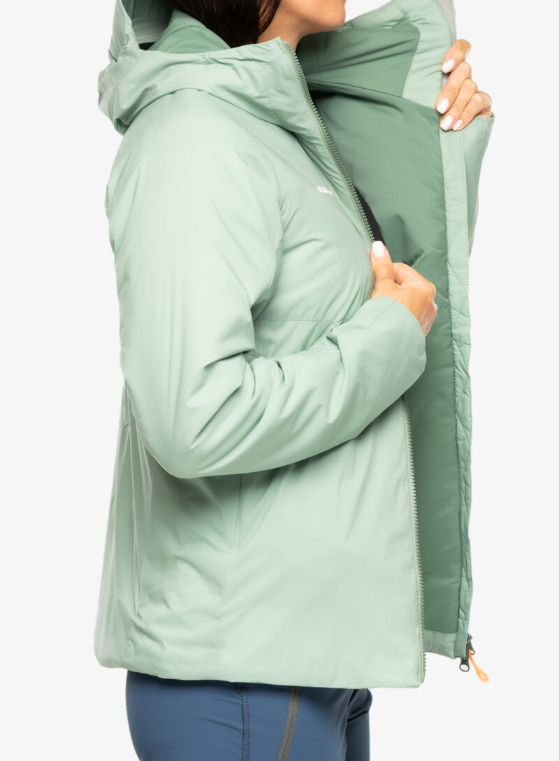 Preţ Geaca izolată pentru femei Mammut Rime IN Flex Hooded Jacket - jade