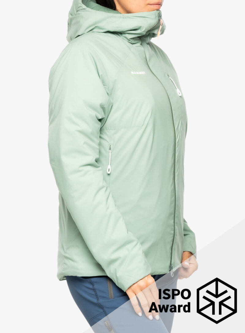 Geaca izolată pentru femei Mammut Rime IN Flex Hooded Jacket - jade