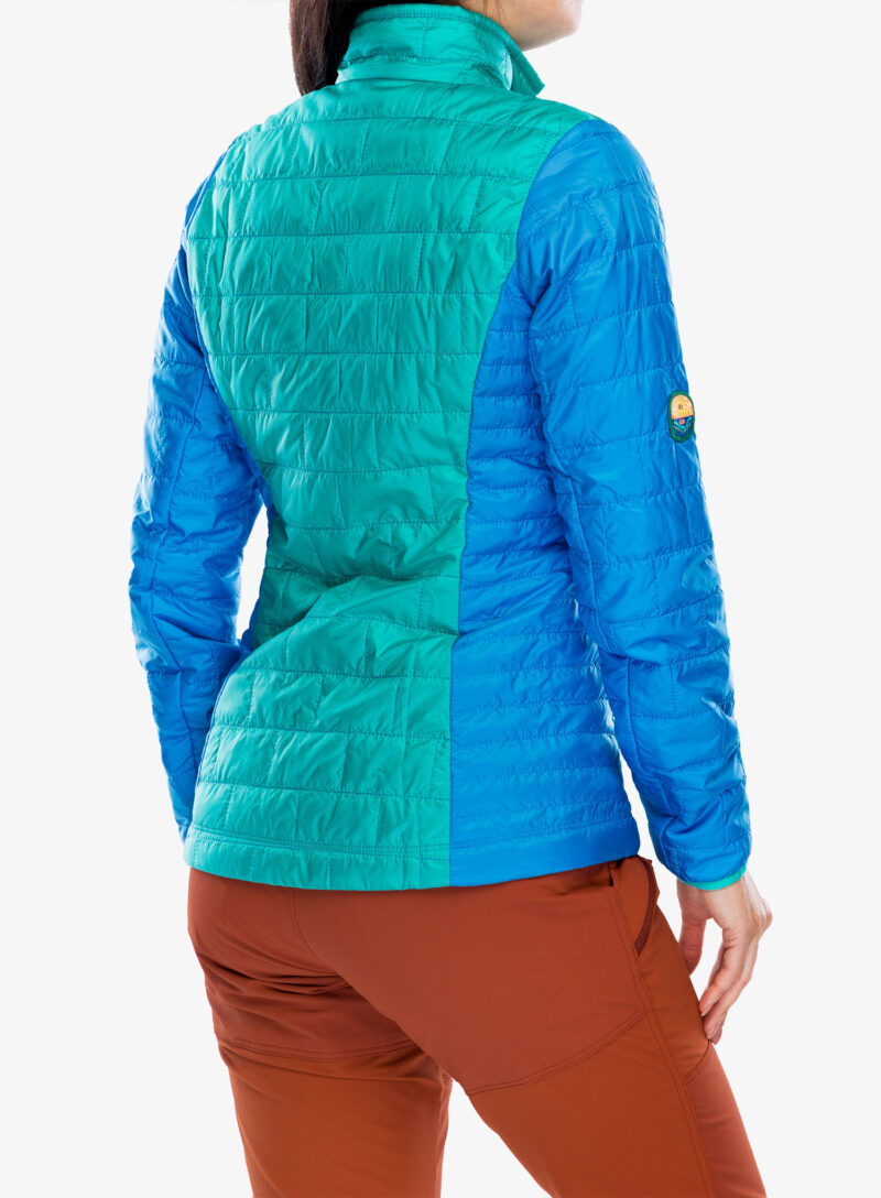 Geaca izolată pentru femei Patagonia Nano Puff Jacket - subtidal blue preţ