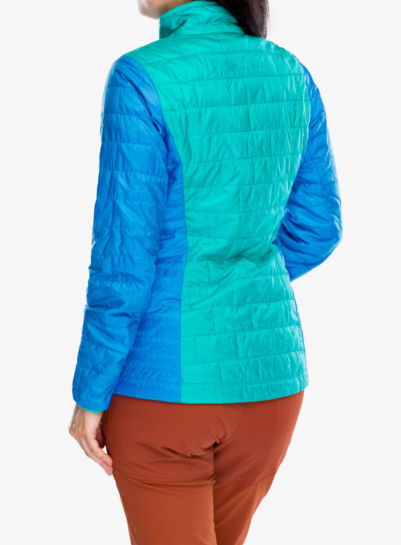 Original Geaca izolată pentru femei Patagonia Nano Puff Jacket - subtidal blue