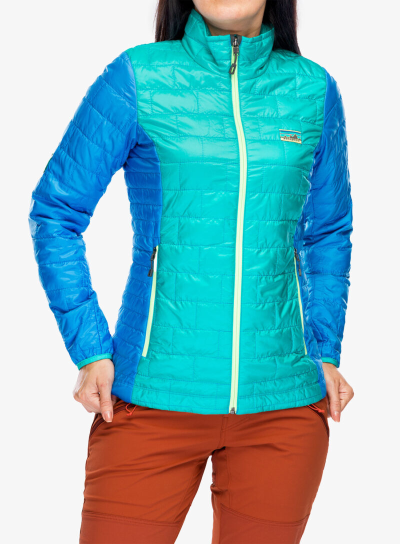 Geaca izolată pentru femei Patagonia Nano Puff Jacket - subtidal blue