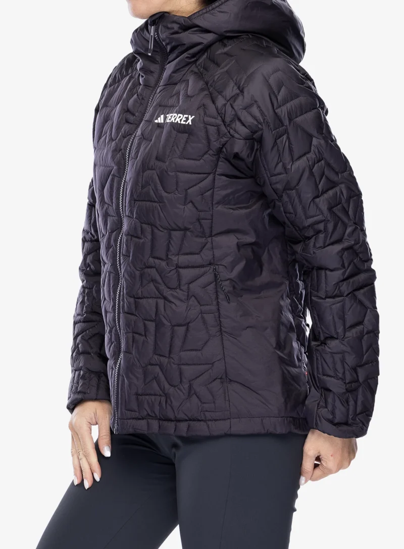 Cumpăra Geaca izolată pentru femei adidas TERREX Xperior PrimaLoft Loose Fill Insulated Hooded Jkt - aurora black