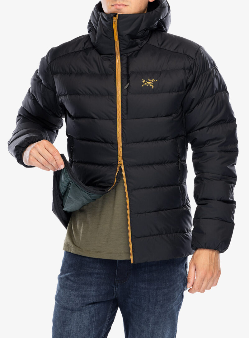 Cumpăra Geaca matlasata Arcteryx Thorium Hoody - dark magic