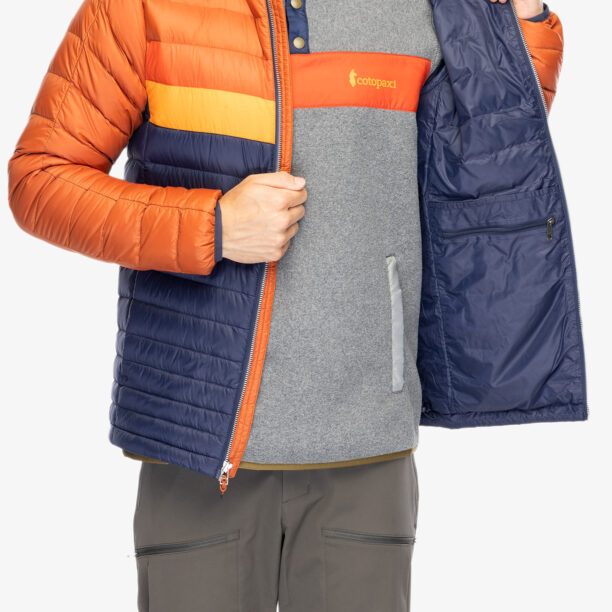 Original Geaca matlasata Cotopaxi Fuego Down Hooded Jacket - spice/maritime