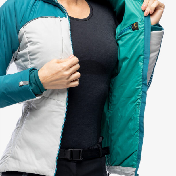 Preţ Geaca matlasata Direct Alpine Uniq Lady - emerald/grey