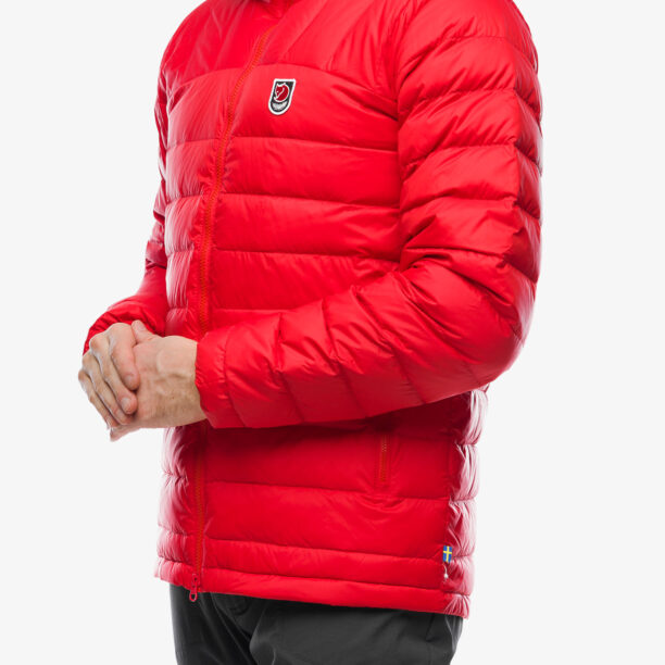 Cumpăra Geaca matlasata Fjallraven Expedition Pack Down Hoodie - true red