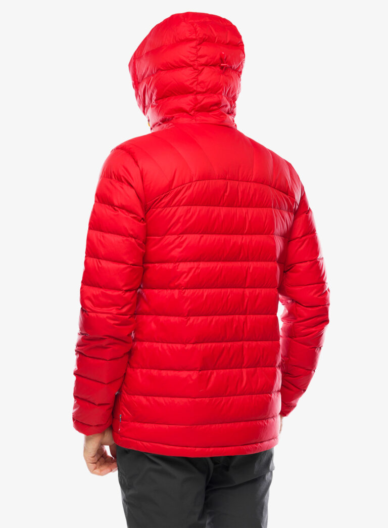 Original Geaca matlasata Fjallraven Expedition Pack Down Hoodie - true red