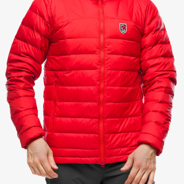 Geaca matlasata Fjallraven Expedition Pack Down Hoodie - true red