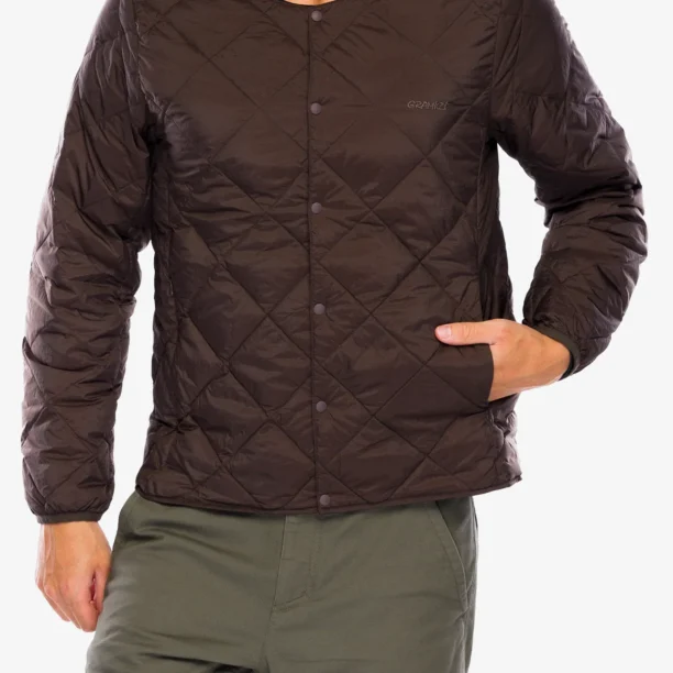 Geaca matlasata Gramicci Inner Down Jacket - dark brown preţ