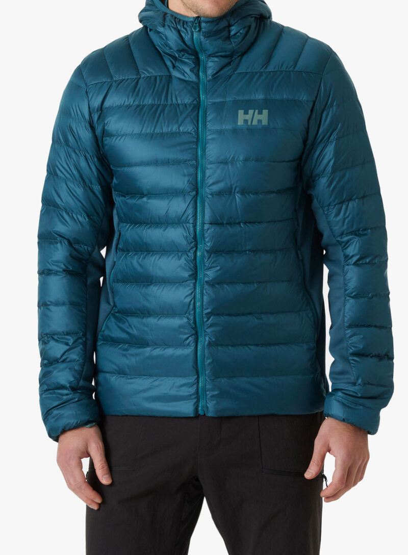 Geaca matlasata Helly Hansen Verglas Down Hybrid Hood 2.0 - dark creek