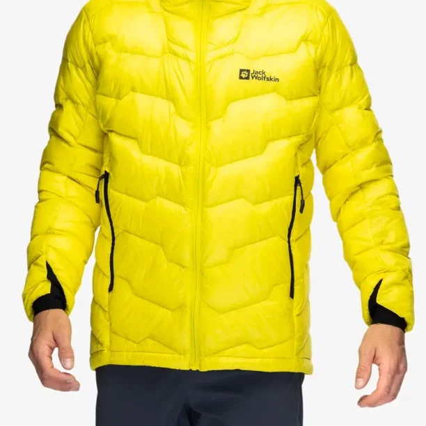 Geaca matlasata Jack Wolfskin Alpspitze Down Hoody - firefly