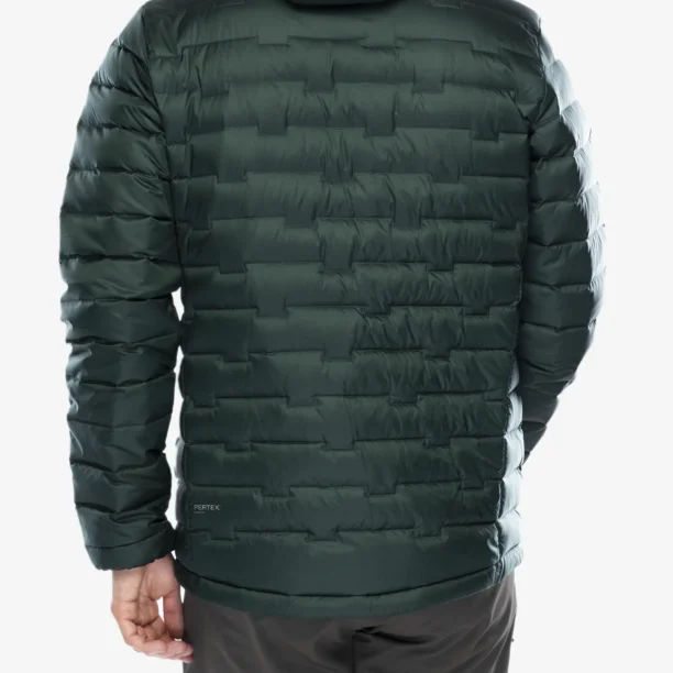 Geaca matlasata Jack Wolfskin Passamani Down Hoody - black olive preţ