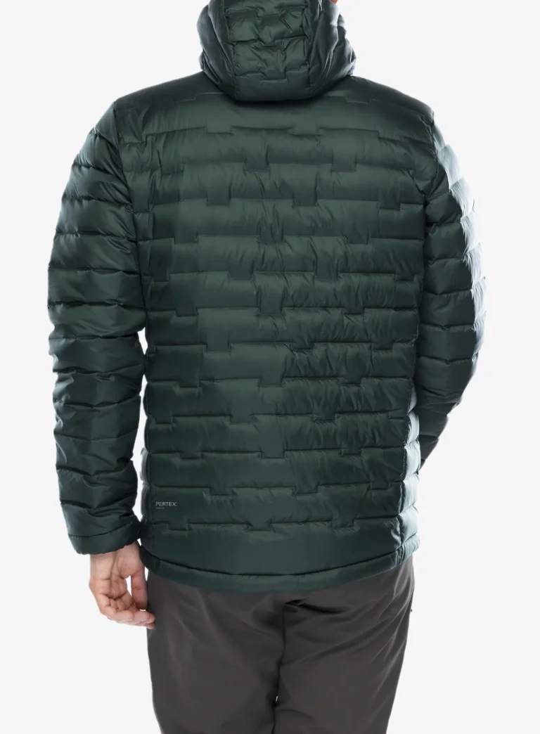 Geaca matlasata Jack Wolfskin Passamani Down Hoody - black olive preţ