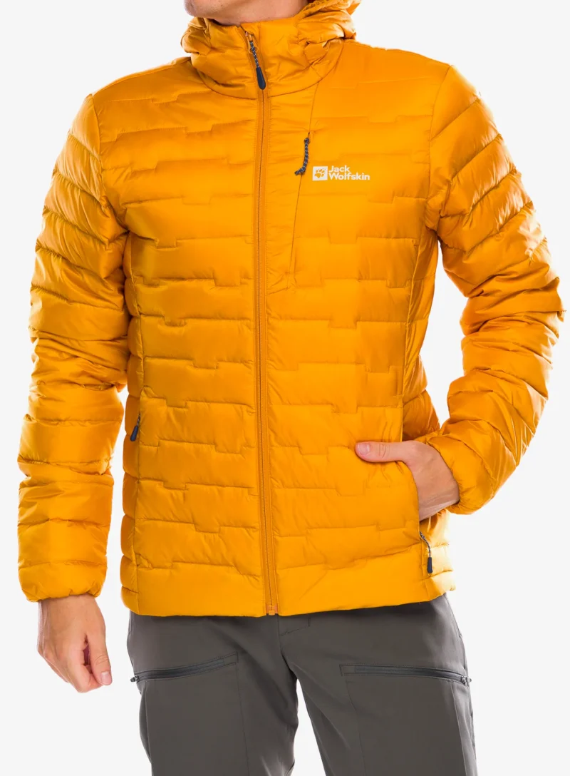 Geaca matlasata Jack Wolfskin Passamani Down Hoody - safflower