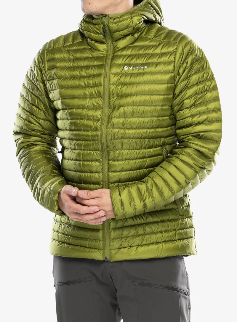 Cumpăra Geaca matlasata Montane Anti-Freeze Lite Hoodie - alder green