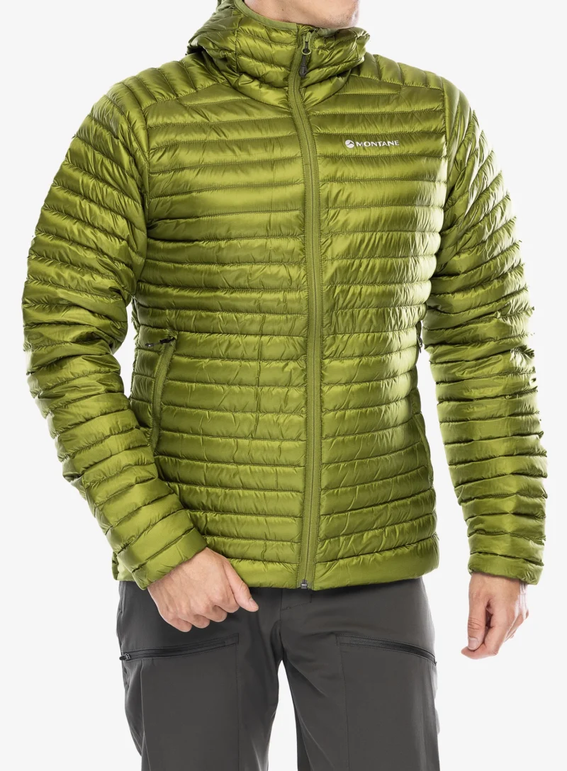 Geaca matlasata Montane Anti-Freeze Lite Hoodie - alder green