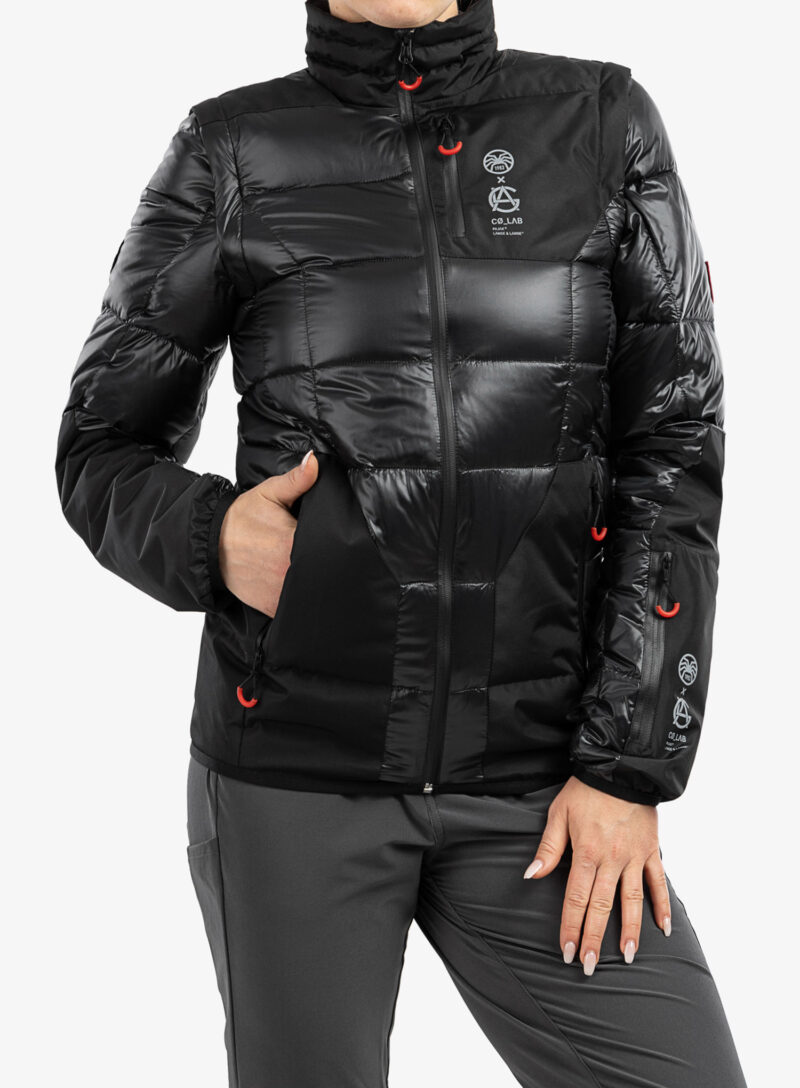 Geaca matlasata Pajak Co_Lab Jacket - black preţ