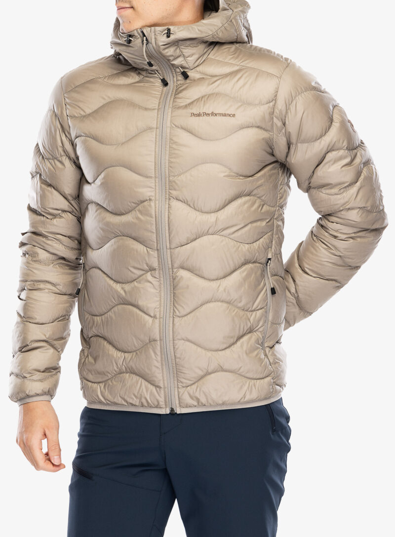 Cumpăra Geaca matlasata Peak Performance Helium Down Hood Jacket - avid beige