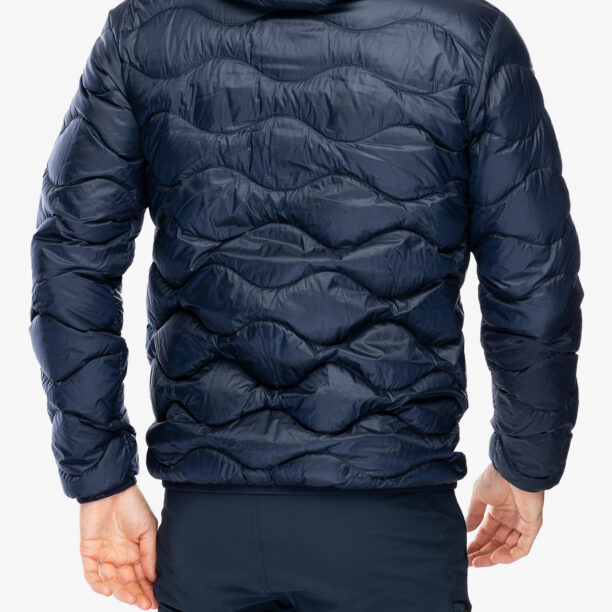 Geaca matlasata Peak Performance Helium Down Hood Jacket - blue shadow preţ