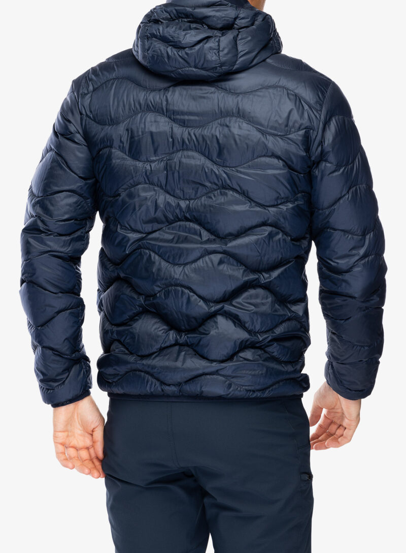 Geaca matlasata Peak Performance Helium Down Hood Jacket - blue shadow preţ