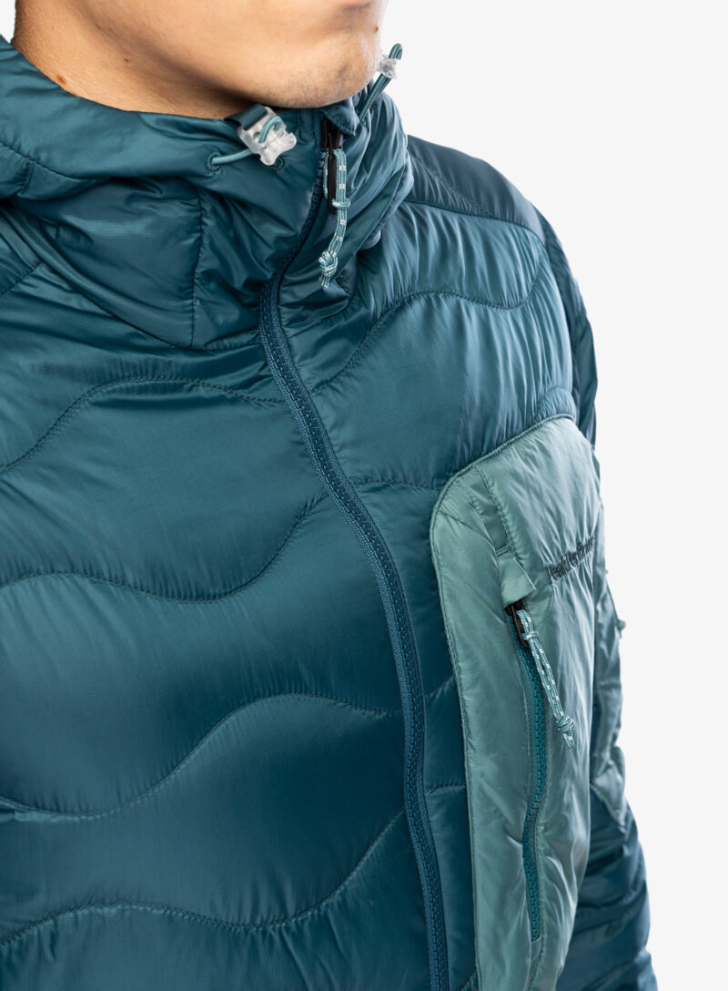 Original Geaca matlasata Peak Performance Helium Utility Down Hood Jacket - infinity teel