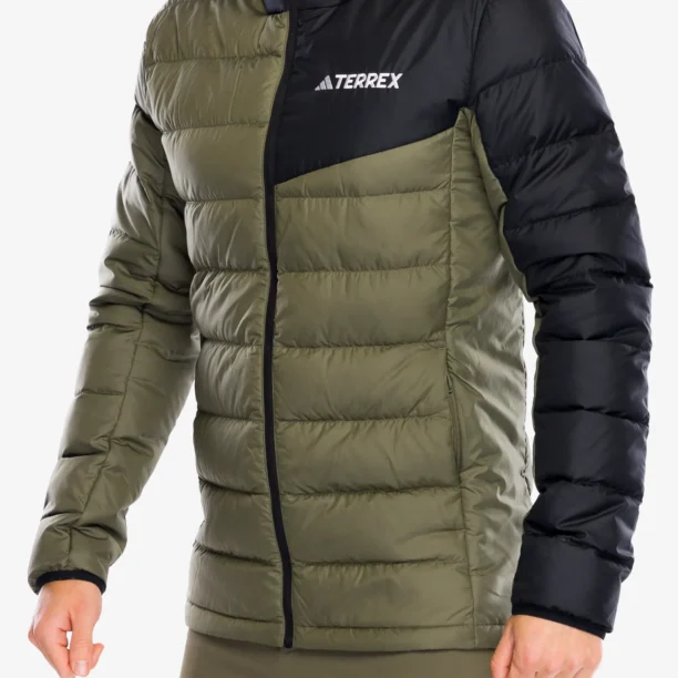 Cumpăra Geaca matlasata adidas TERREX Multi Light Down Jacket - olive strata/black