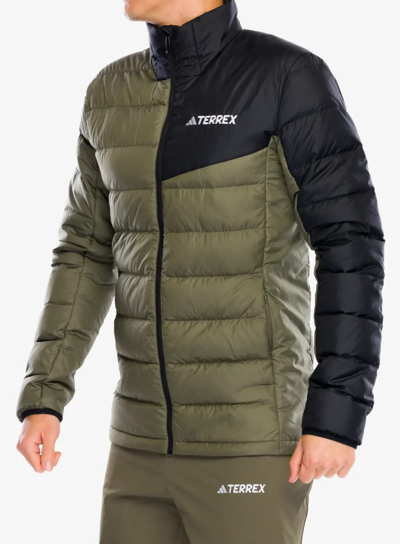 Cumpăra Geaca matlasata adidas TERREX Multi Light Down Jacket - olive strata/black