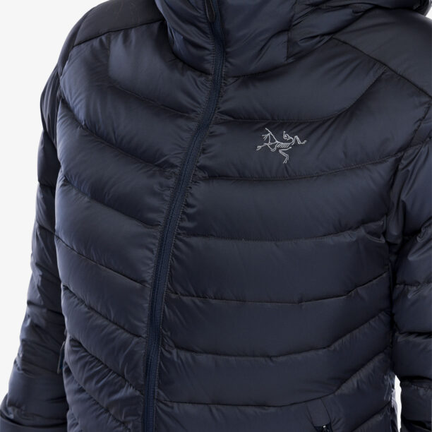 Original Geaca matlasata femei Arcteryx Cerium Hoody - black sapphire