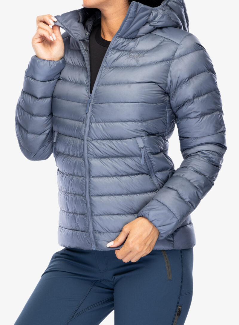 Cumpăra Geaca matlasata femei Arcteryx Cerium Hoody - stratus