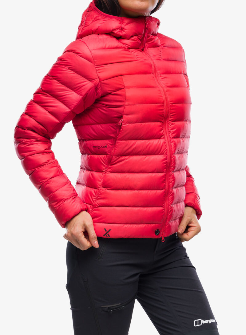 Geaca matlasata femei Berghaus Seeker MW Down Hoody - goji berry/haute red