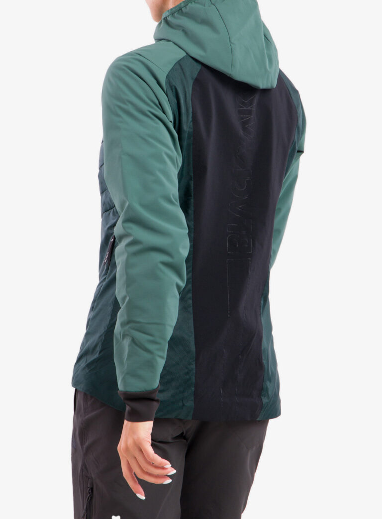 Original Geaca matlasata femei BlackYak Ata Jacket - sea moss