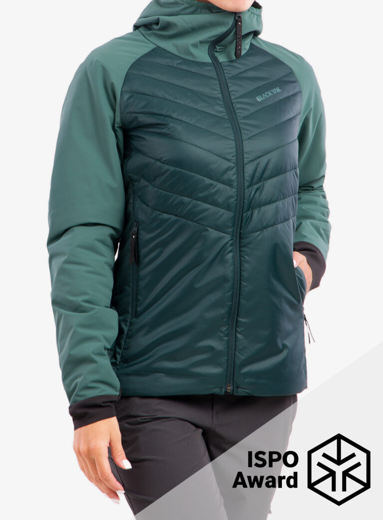 Geaca matlasata femei BlackYak Ata Jacket - sea moss