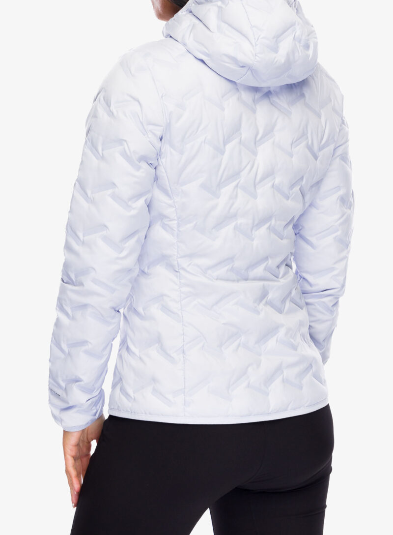 Geaca matlasata femei Columbia Delta Ridge II Down Hooded Jacket - snowdrift preţ