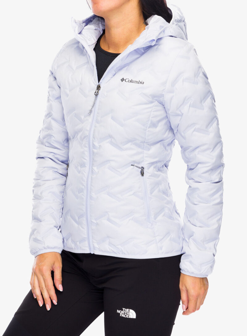 Cumpăra Geaca matlasata femei Columbia Delta Ridge II Down Hooded Jacket - snowdrift