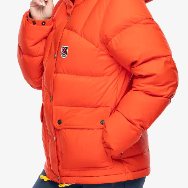 Cumpăra Geaca matlasata femei Fjallraven Expedition Down Lite Jacket - flame orange/un blue