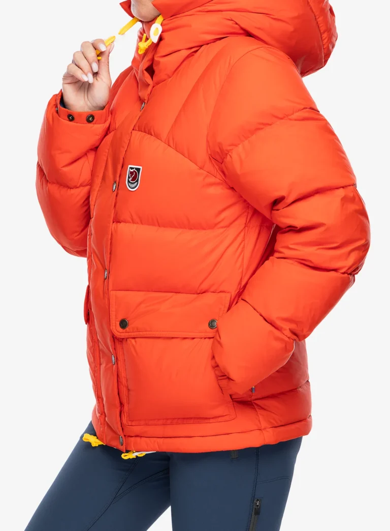 Cumpăra Geaca matlasata femei Fjallraven Expedition Down Lite Jacket - flame orange/un blue