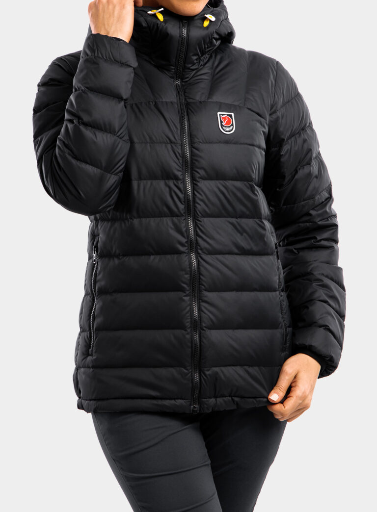 Geaca matlasata femei Fjallraven Expedition Pack Down Hoodie - black - imagine 6