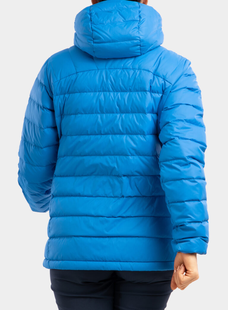 Geaca matlasata femei Fjallraven Expedition Pack Down Hoodie - un blue preţ