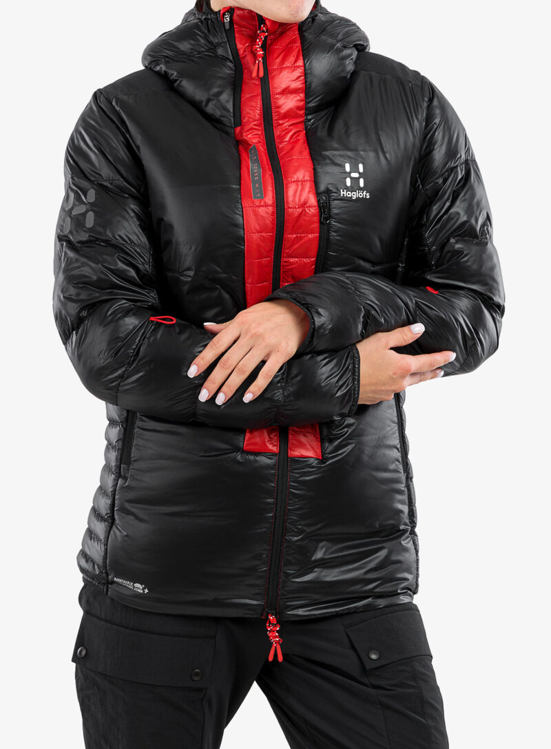 Cumpăra Geaca matlasata femei Haglofs L.I.M ZT Down Jacket - zenith red/true black