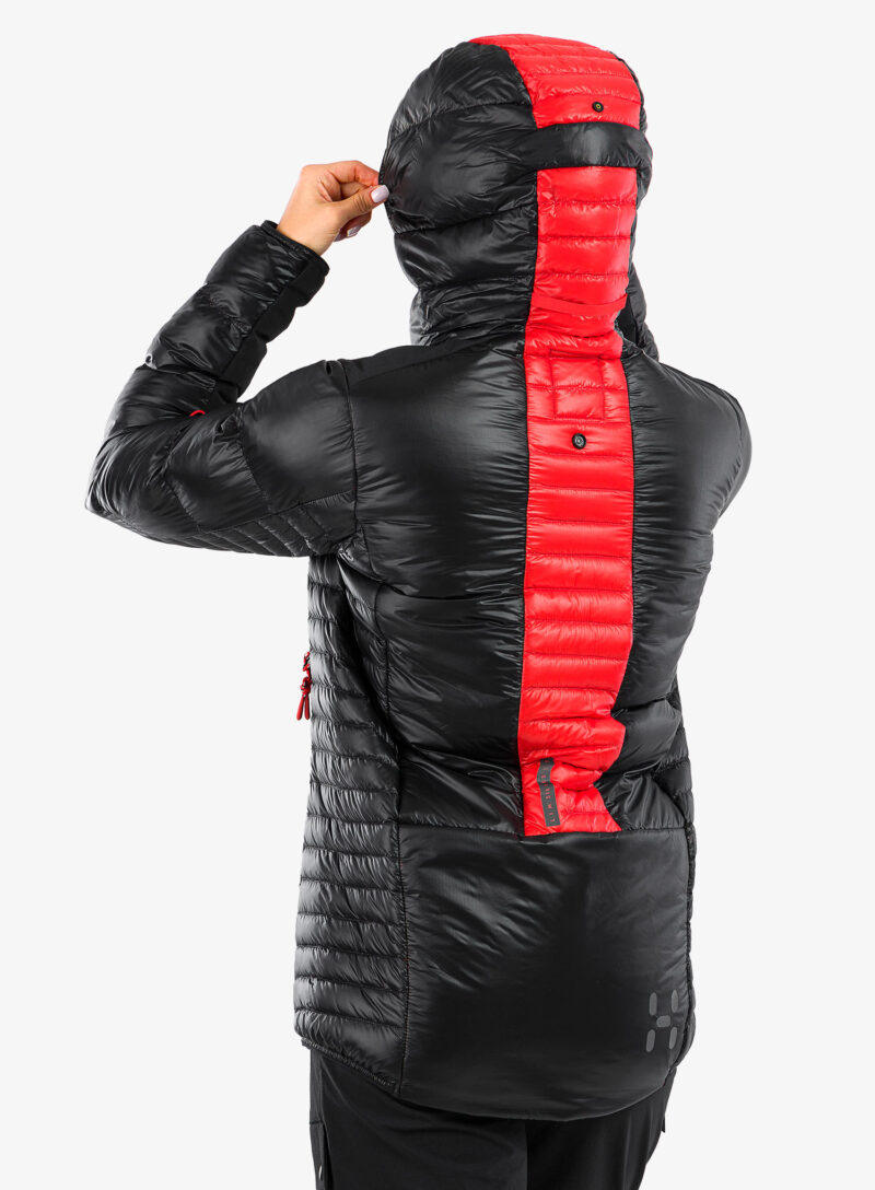 Preţ Geaca matlasata femei Haglofs L.I.M ZT Down Jacket - zenith red/true black