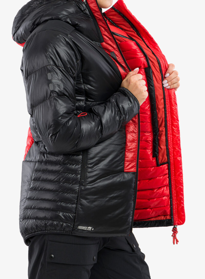 Original Geaca matlasata femei Haglofs L.I.M ZT Down Jacket - zenith red/true black