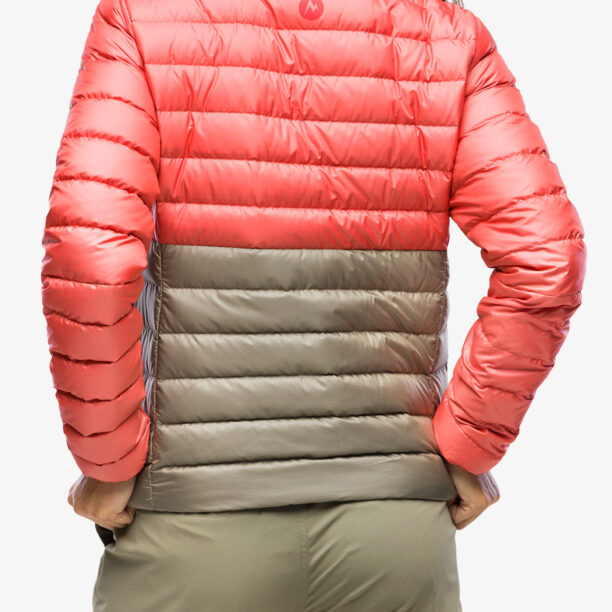 Geaca matlasata femei Marmot Highlander Jacket - grapefruit/vetiver preţ