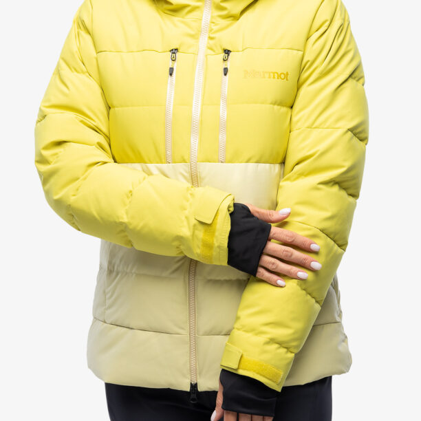 Cumpăra Geaca matlasata femei Marmot Slingshot Jacket - limelight/wheat