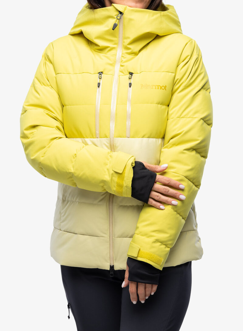 Cumpăra Geaca matlasata femei Marmot Slingshot Jacket - limelight/wheat