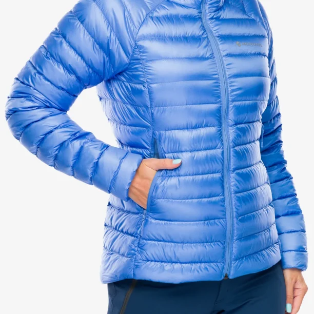 Cumpăra Geaca matlasata femei Montane Anti-Freeze Hoodie - cornflower