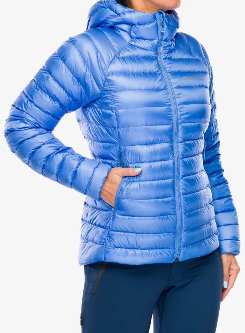 Cumpăra Geaca matlasata femei Montane Anti-Freeze Hoodie - cornflower